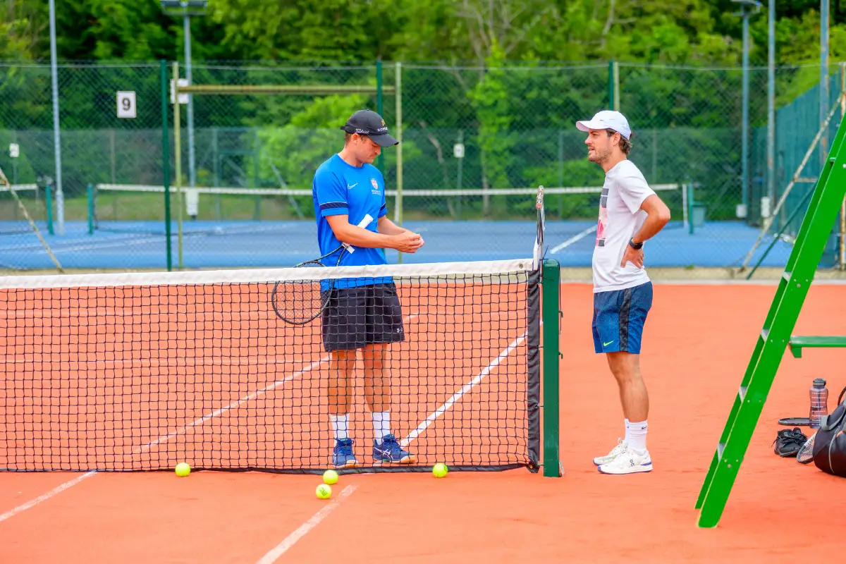 Adult beginner tennis