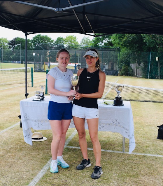 Ladies Doubles Champions - Annastasia Alexandrovich and Daisy Cracknell
