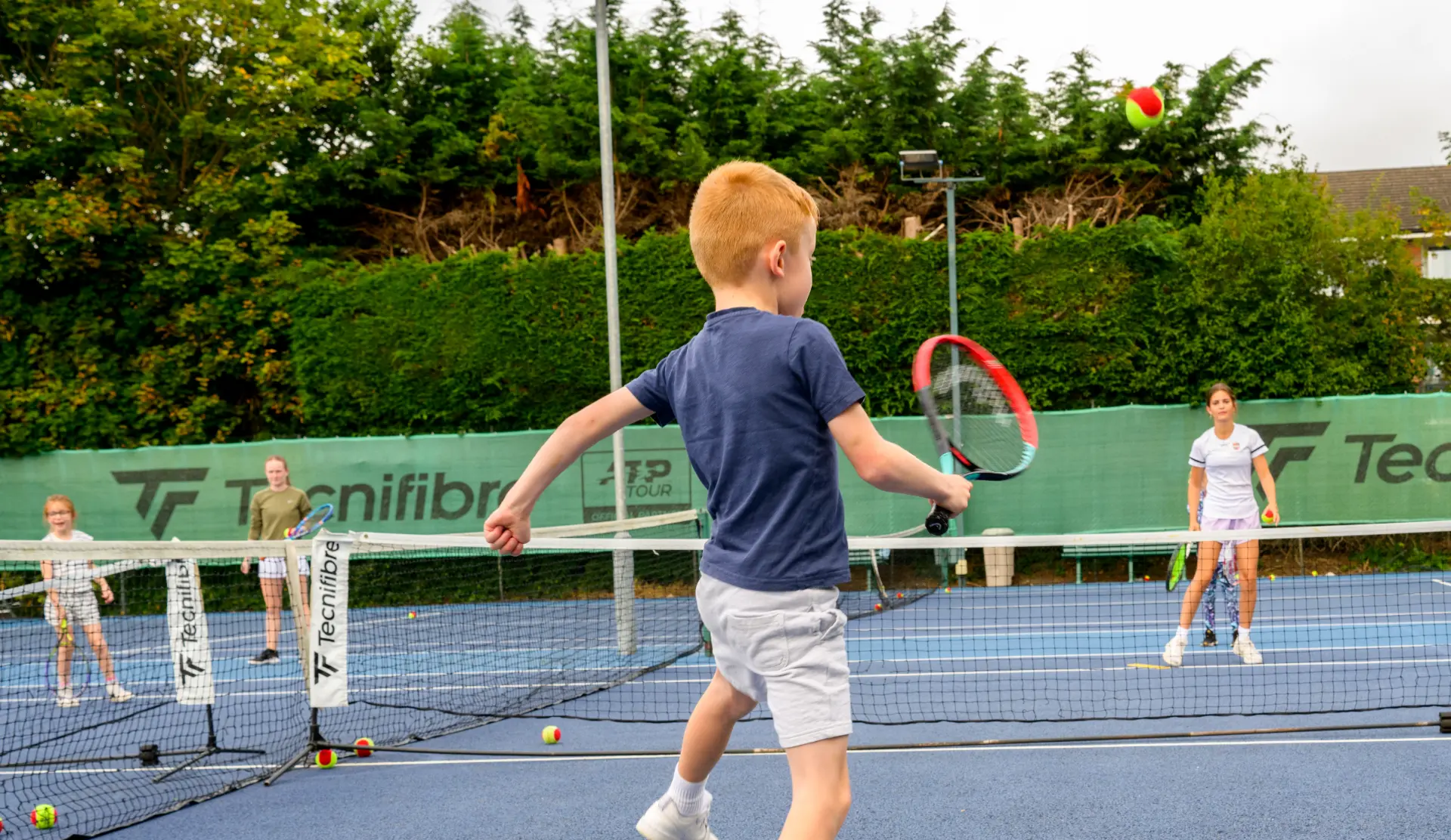 Tennis camps hero image